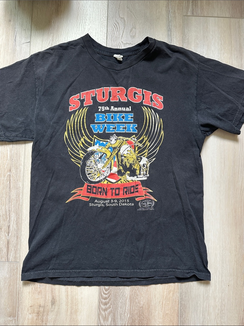 Sturgis Rally 75th Annual Vintage T Shirt